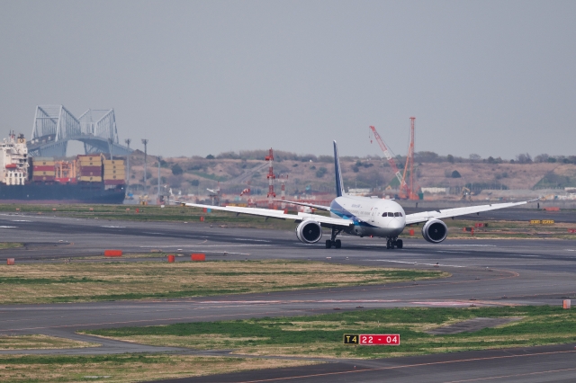 飛行機(到着)